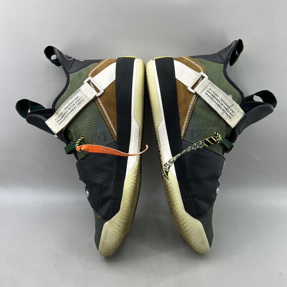 Travis Scott x Air Jordan 33 NRG Shoes Men\'s 11 Olive Green Basketball Sneakers main image 8
